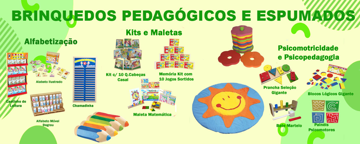 BANNER BRNQUEDOS PEDAGOGICOS E ESPUMADDOS amarelo 1