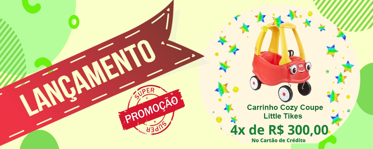 lançamento carrinho cozy coupe